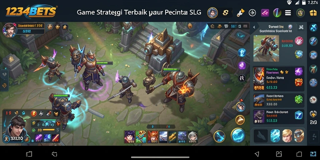 Tampilan gameplay 1234BETS yang menakjubkan dan strategis.
