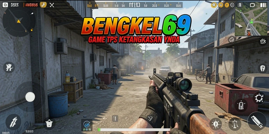 Gameplay penuh aksi dan tantangan di BENGKEL69