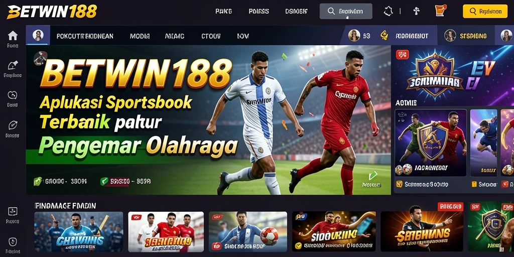Tampilan menarik dari gameplay Sportsbook BETWIN188 yang interaktif.