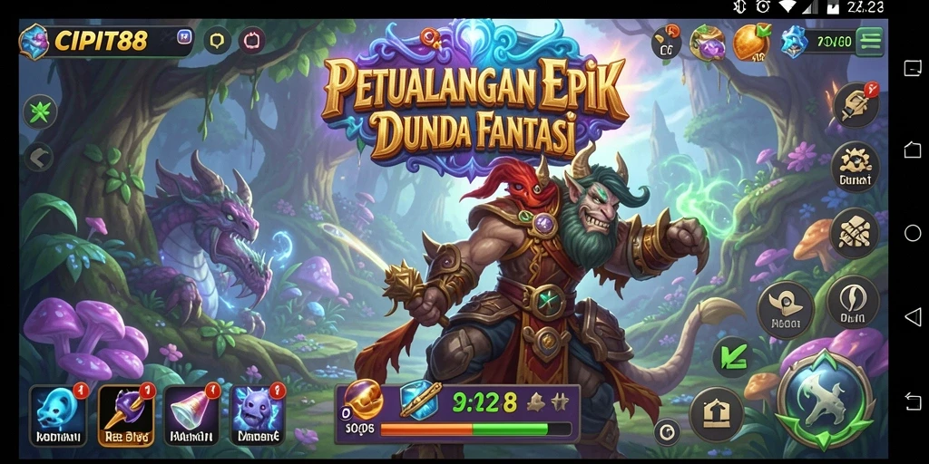 Tampilan gameplay <strong>CIPIT88</strong> yang menakjubkan saat menjelajahi dunia petualangan.