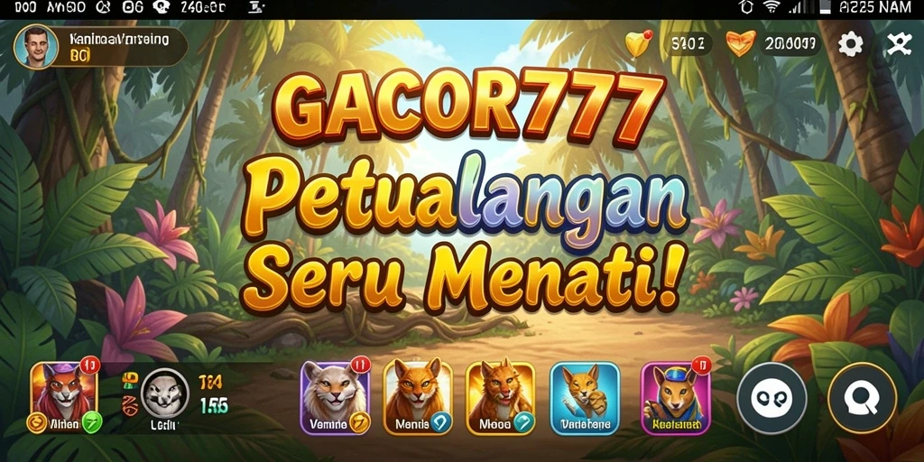 GACOR777 menampilkan petualangan seru dan grafis yang memukau.