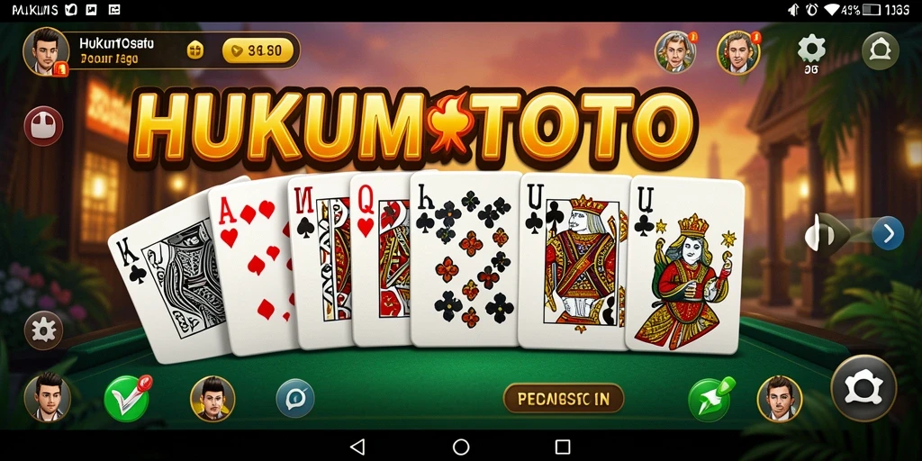 Tampilan gameplay HUKUMTOTO yang seru dan menarik.