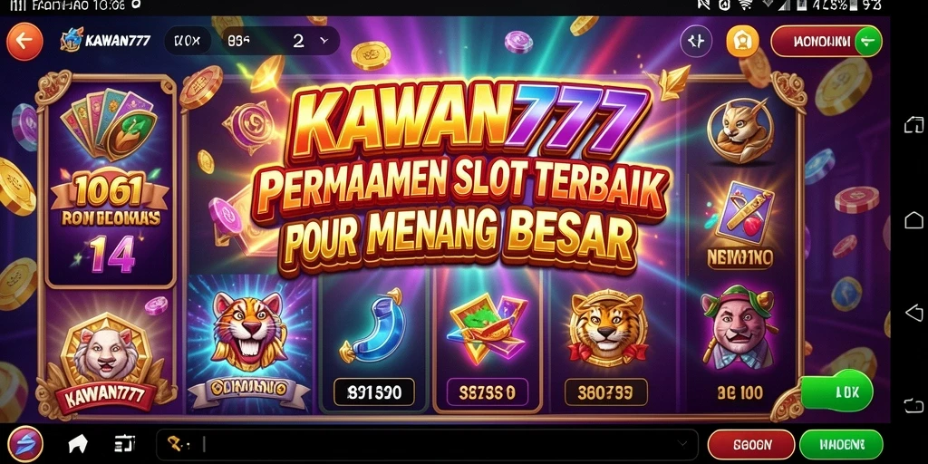 Gameplay KAWAN777 yang seru dan mengasyikkan.