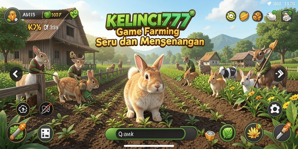 Tampilan gameplay KELINCI777 yang seru dan menarik.