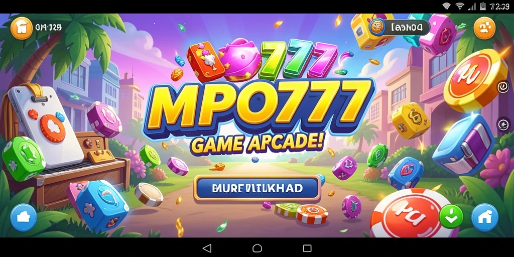 Tampilan screenshot MPO777 menunjukkan aksi gameplay yang seru dan dinamis.