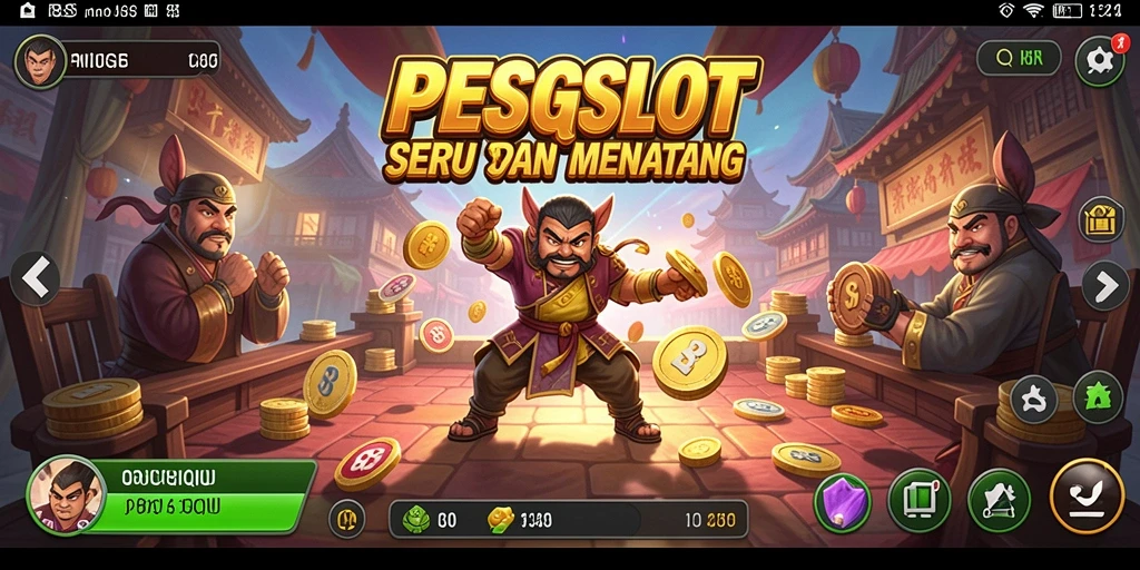 Screenshot menunjukkan gameplay QiuQiu yang menarik dan kompetitif.