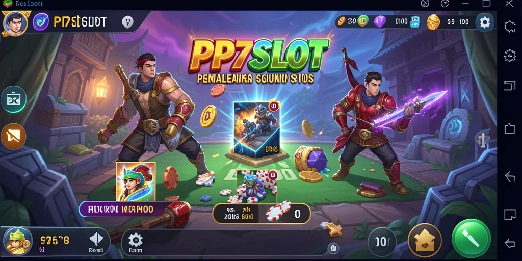 Tampilan gameplay menarik dan interaktif dari PP7SLOT.
