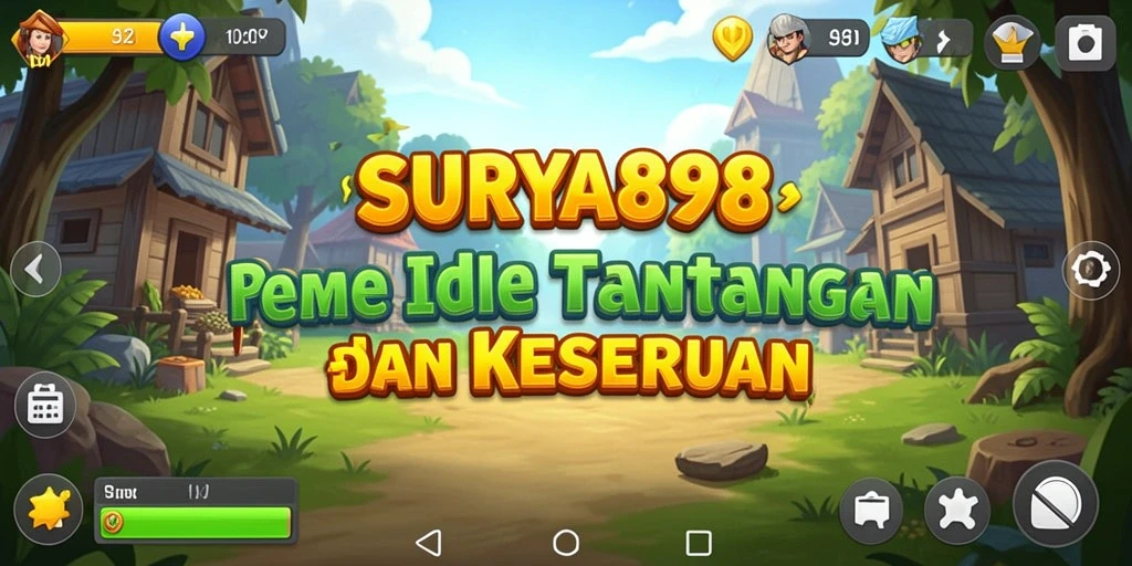 Screenshot gameplay SURYA898 yang menunjukkan momen seru dalam meningkatkan kerajaan.